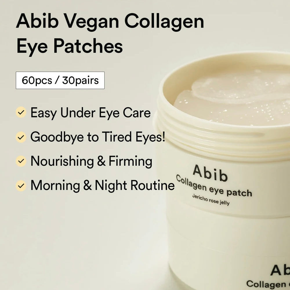 ABIB Collagen Eye Patch Jericho Rose Jelly (60 ea, 3.04 oz)