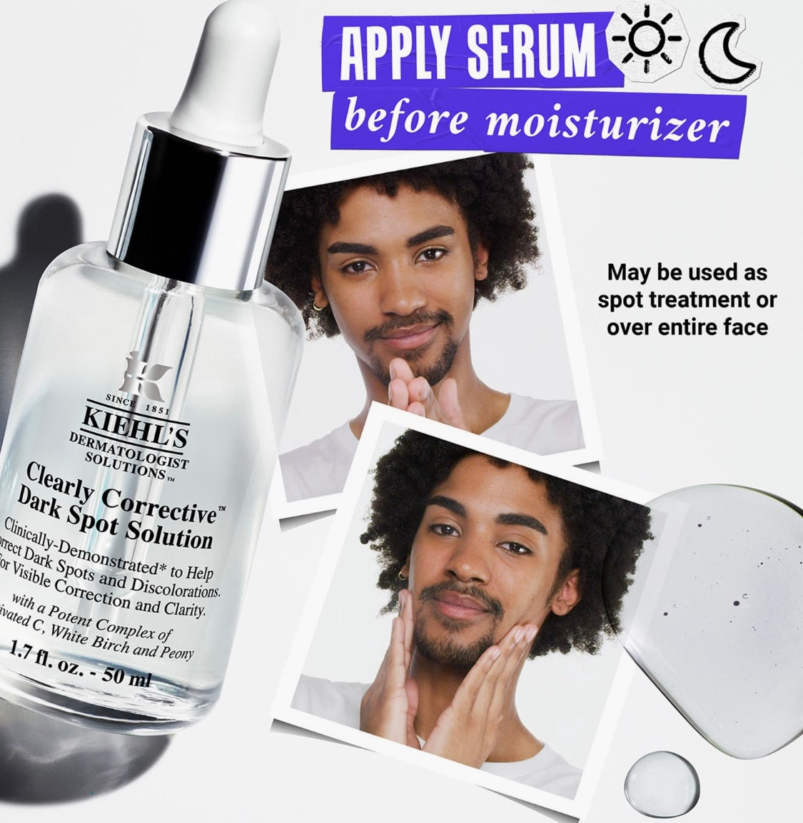 Kiehl’s Clearly Corrective Dark Spot Serum Jumbo Size (3.4 oz)