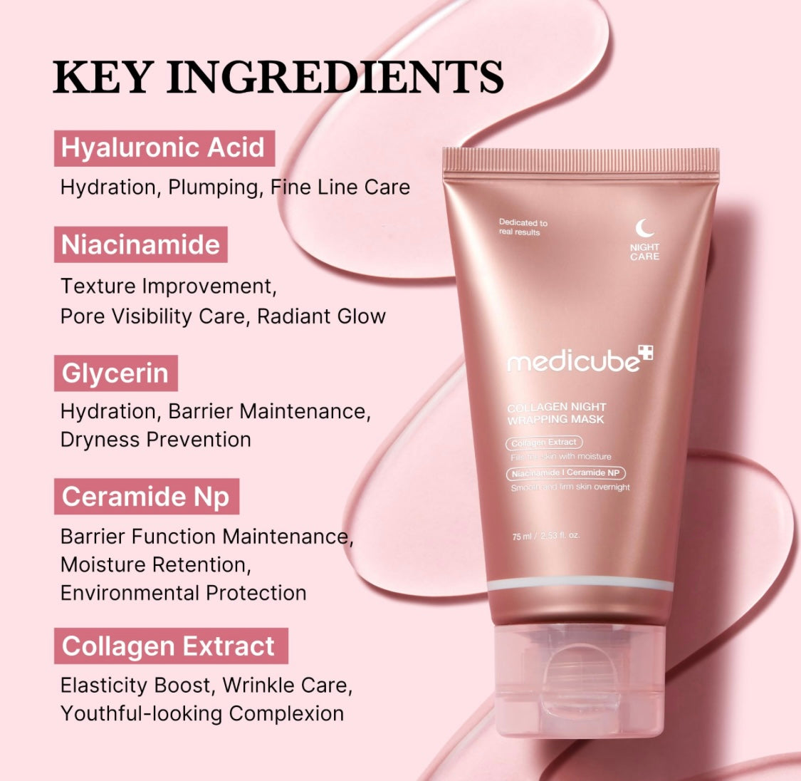 Medicube Collagen Night Wrapping Mask (2.53 oz)