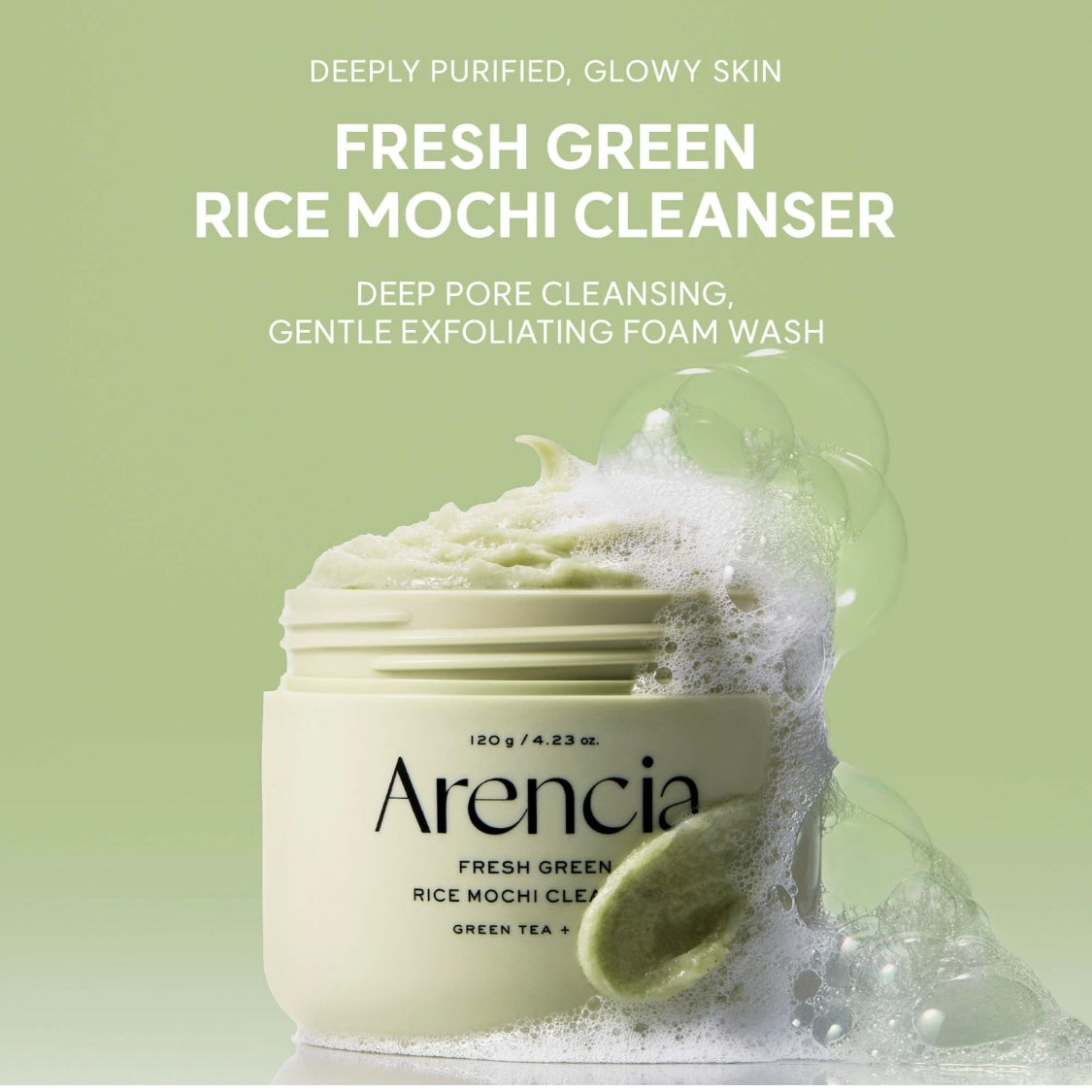 Arencia Fresh Green Rice Mochi Cleanser (4.23 oz)