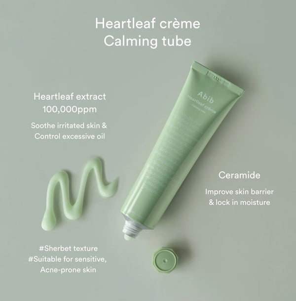 Abib Heartleaf Calming Cream (2.53 oz)