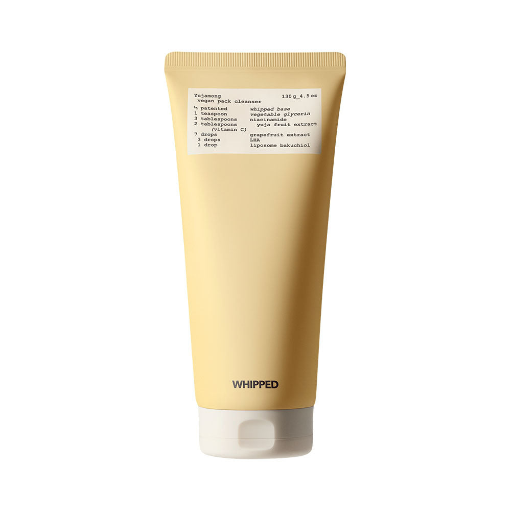 WHIPPED Yujamong Yuzu Vegan Pack Cleanser (4.5 oz)