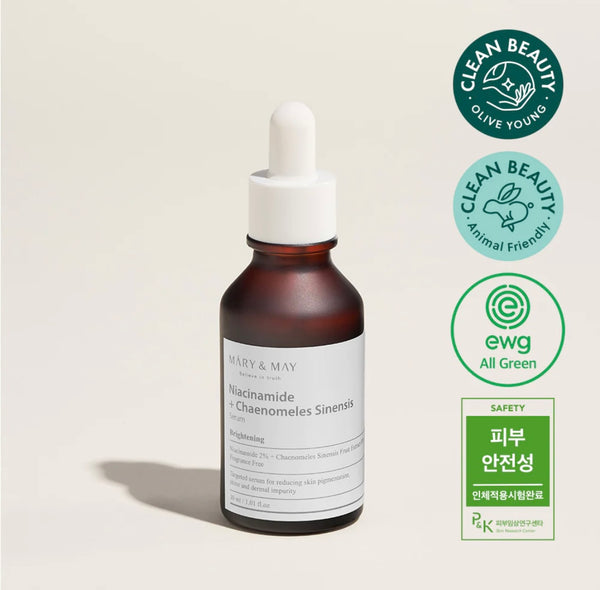 Mary & May 2% Niacinamide + Chaenomeles Complex Serum (1oz)