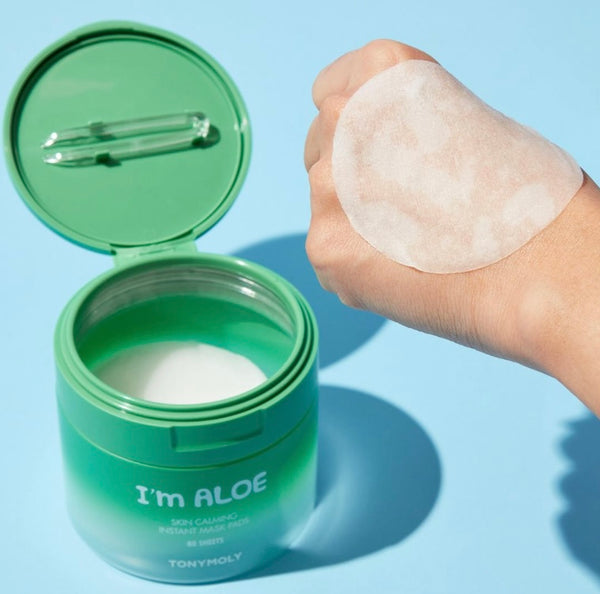 Tonymoly - Aloe Skin Calming Instant Toner/Mask Pads (80 Sheets)