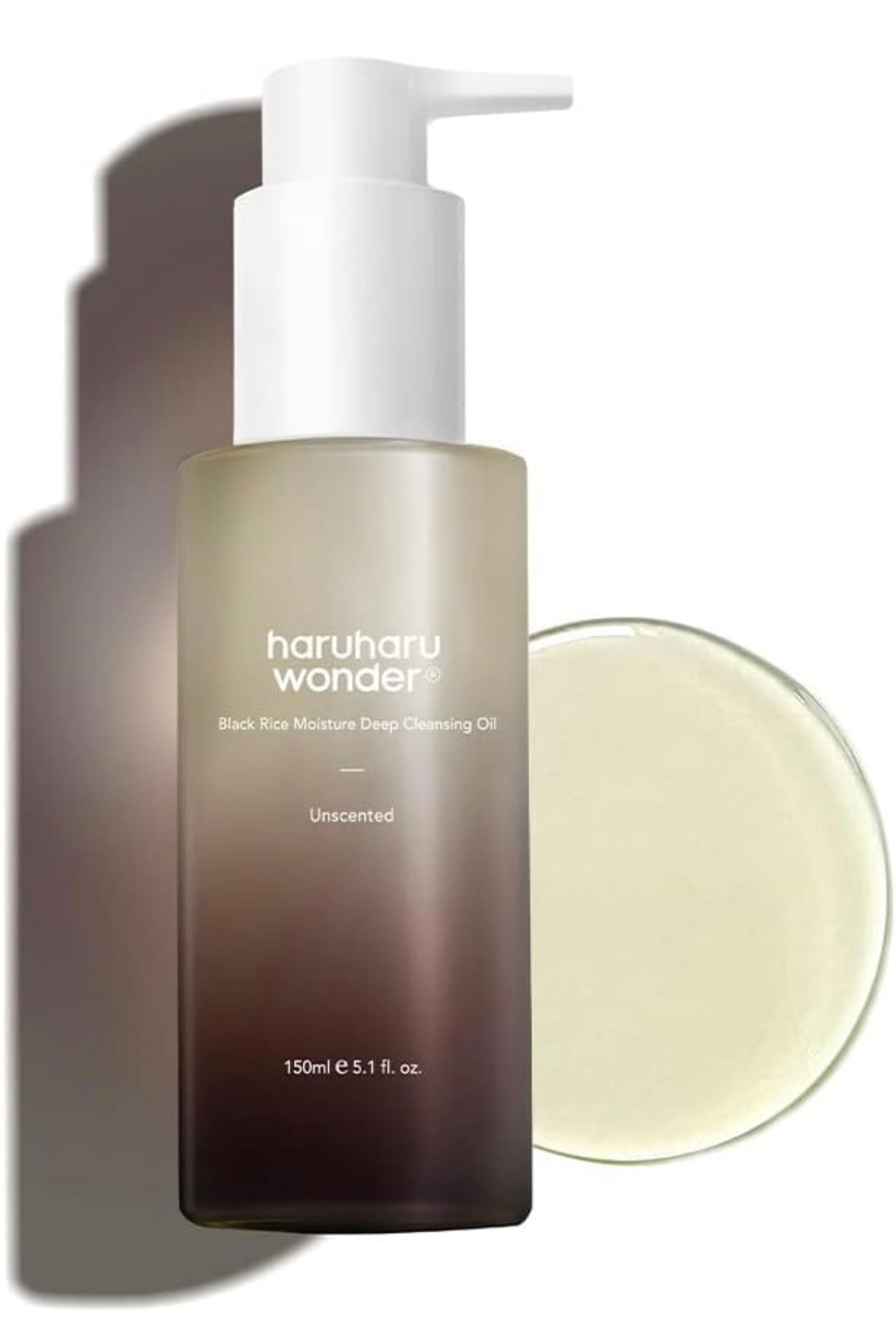 Black Rice Moisturizing Cleansing Oil (5.1oz Unscented/SPF + Makeup Removing)