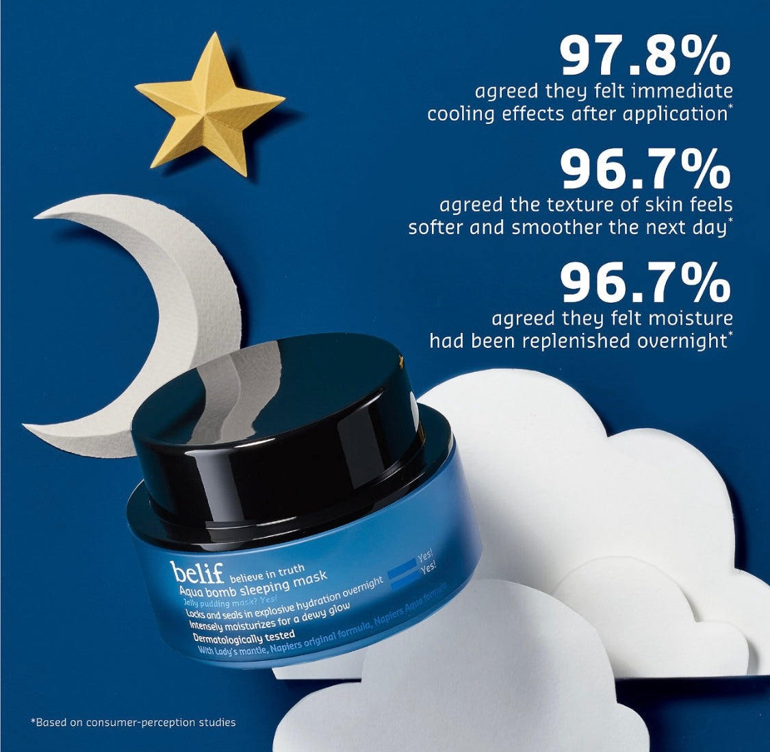 Belif Aqua Bomb Jelly Pudding Sleeping Mask (2.53 oz)