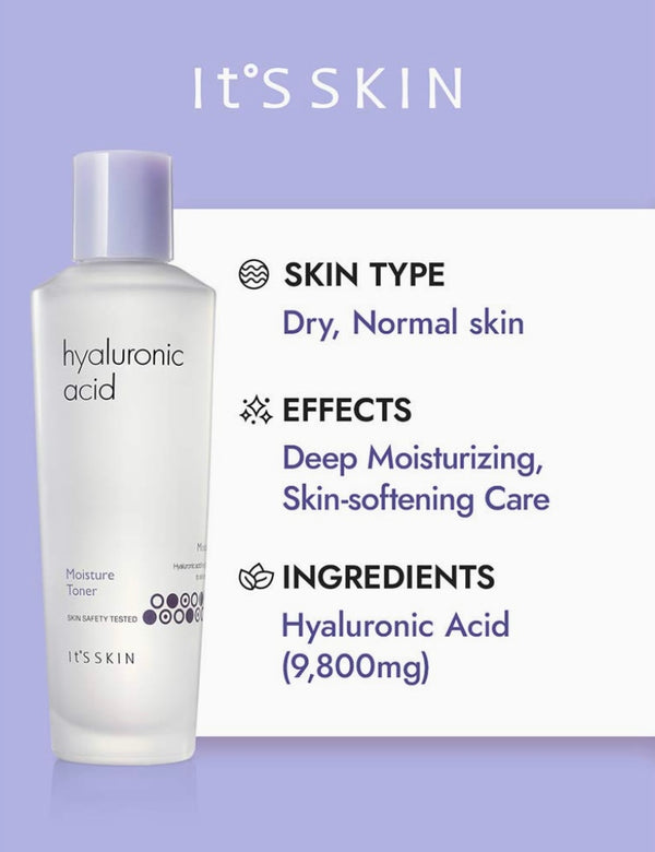 Hyaluronic Acid Deep Moisture Toner (5.97 oz)