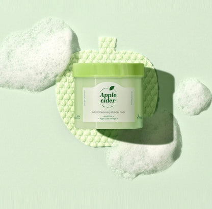 Cleansing Bubble Pads: Apple Cider (AHA +PHA, 60 pads)