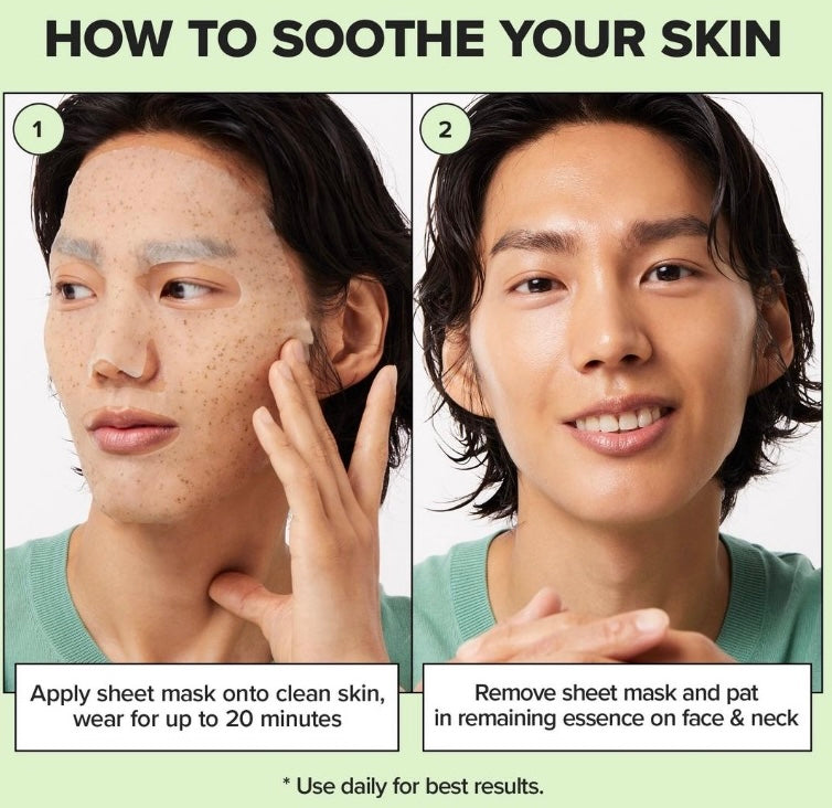 Tea Tree + Cica Soothing Sheet Mask (1)