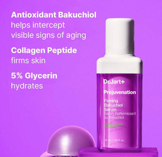 Dr. Jart Prejuvenation Firming Bakuchiol Serum with Collagen Peptide (1.69 oz)