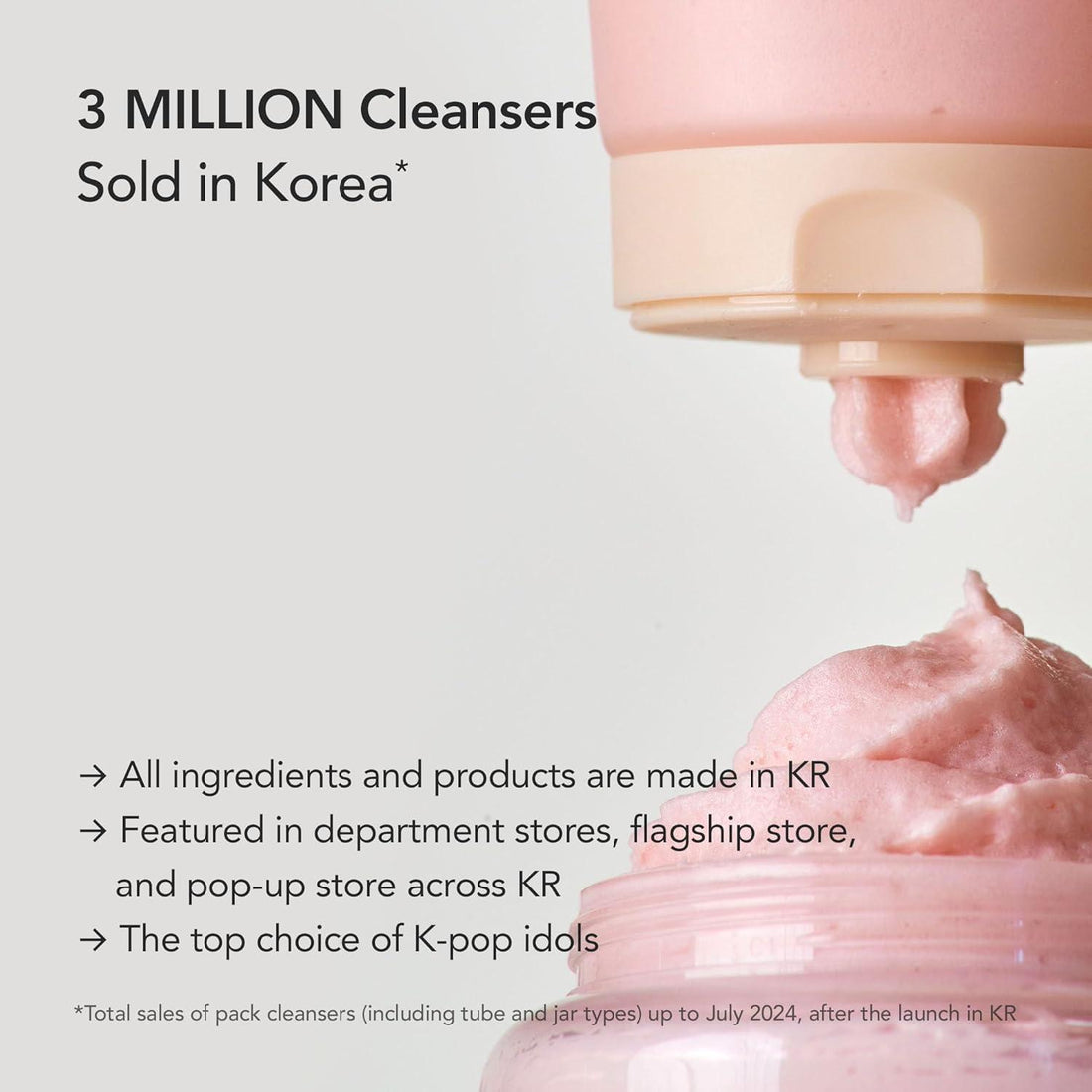 Whipped Ddalva Strawberry Vegan Pack Cleanser (4.5 oz)